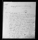 Carta de Mericampe para o seu irmão em Stableton sobre a sua situação como prisioneiro de guerra e algumas informações da família.