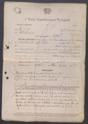 José de Mendonça Gaudêncio - Soldado - Regimento de Infantaria nº 4