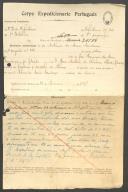 António da Maia Mendonça - Soldado - Regimento de Infantaria nº24