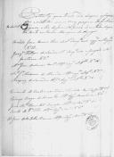 Relação nominal das cartas patentes de militares que tinham sido remetidas para o Rio de Janeiro e que vieram daquela corte no navio "Marquês de Angeja".