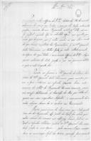 Correspondência do coronel D. Pedro José Joaquim Vito de Menezes, marquês de Marialva, comandante do Regimento de Cavalaria de Mecklenbourg, dirigida ao tenente-general João de Ordaz e Queirós, inspector da Arma de Cavalaria, relativa à participação de efectivos da sua unidade nas rondas da Real Guarda de Polícia.