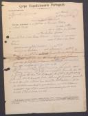 Ambrósio da Conceiçao Caldeira - Soldado - R.I.1