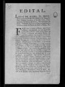 Edital de Lucas de Seabra da Silva do Conselho do Príncipe Regente sobre a apresentação aos magistrados, no termo de 24 horas, de todas as pessoas que entrarem nas províncias das raias.