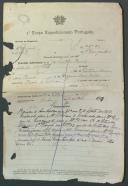 José António Tavira - Soldado - Regimento de Infantaria nº29