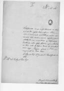 Ofício do corregedor da comarca do Ribatejo, Manuel António Velez Caldeira Castelo Branco, para D. Miguel Pereira Forjaz, secretário de Estado dos Negócios da Guerra, declarando que as câmaras da comarca não cobram qualquer imposto para manutenção de fortificações e quartéis. 