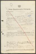 Henrique de Sousa e Silva - 1º Sargento - C.A.P.