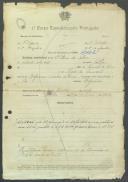 António da Silva - Soldado - Regimento de Infantaria nº15