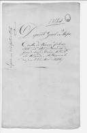 Processo do Conselho de Direcção relativo aos soldados do Depósito Geral de Mafra Bernardino da Gama de Araújo e Azevedo, António de Pinho Resende e António Casimiro Júdice.