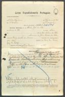 Alberto José da Mota - Soldado - Regimento de Infantaria nº24