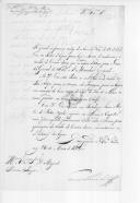 Ofício de Francisco de Paula Leite para D. Miguel Pereira Forjaz, ministro e secretário de Estado dos Negócios da Guerra,  sobre passagem do correio.