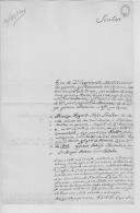 Carta de Miguel António Ferreira Taborda, comandante do 2º Regimento de Milícias da Guarda, para o visconde da Guarda, secretário de Estado dos Negócios da Guerra, sobre a dispensa do real serviço atribuída ao sargento Manuel Martins de Gouveia.