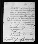 Correspondência de Manuel de Brito Mouzinho para o comandante do Regimento de Infantaria 3 sobre licenças de pessoal.