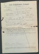 Joaquim Gonçalves Deira - Soldado - Regimento de Infantaria nº3