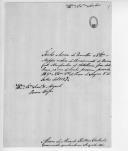 Ofício de Álvaro de Macedo Pestana Coutinho para D. Miguel Pereira Forjaz sobre o mapa de fornecimento de víveres feito à Companhia de Artilheria Fixa de Sagres.