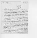Correspondência de Florêncio José Correia de Melo para D. Miguel Pereira Forjaz, ministro e secretário de Estado dos Negócios da Guerra, sobre a sua situação após as invasões francesas.