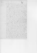 Carta (cópia) de Luís Gomes de Carvalho solicitando força militar para o porto de São Martinho e a organização do serviço do mesmo porto.