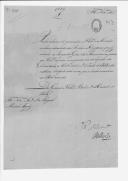 Correspondência de Ricardo Blunt, comandante do Depósito de Recrutas, para D. Miguel Pereira Forjaz, ministro e secretário de Estado dos Negócios da Guerra, sobre os espólios dos desertados e mortos do Depósito Geral de Infantaria de Belém e vencimentos.