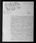 Ofício de Rodrigo Sarmento de M. Castro, conservador das Reais Fábricas da Covilhã e Fundão, para D. Miguel Pereira Forjaz, ministro e secretário de Estado dos Negócios da Guerra, sobre uniformes.