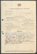 Gualdino Rodrigues- Soldado Condutor - Regimento de Artilharia nº1