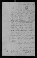 Carta do duque de Wellington a agradecer a satisfação de um pedido feito a favor de Manuel Fernandes Tomás.