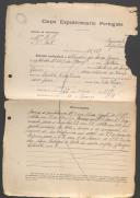 Manuel de Sousa Gomes - Soldado - Regimento  de Infantaria nº29