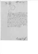 Ofício de Ricardo da Cunha para o barão de Carové, remetendo um ofício que lhe dirigiu o capitão de Cavalaria 1 Matias José de Castro relativamente a um posto de comunicação na Cruz Quebrada.