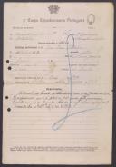 José Lopes Valadares - Soldado - Regimento de Infantaria nº19