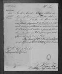 Correspondência do Ministério da Guerra para António Tomás de Almeida da Silva, da secretaria de Estado dos Negócios da Guerra, sobre pagamentos das cédulas pelo Cofre das Presas da Guerra Peninsular e pedido de cédulas de quotas.