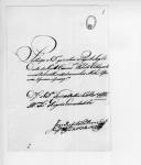 Correspondência do capitão José Rebelo Palhares ajudante da torre de Belém, para D. Miguel Pereira Forjaz sobre a entrada de navios ingleses, notícia do parto da princesa D. Maria Teresa e a prisão do barão de Osten. , José Rebelo