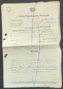 António Joaquim Gonçalves - Soldado - Regimento de Infantaria nº10