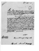 Carta de Gonçalo Manuel Peixoto para D. Miguel Pereira Forjaz, ministro e secretário de Estado dos Negócios da Guerra, sobre solípedes.