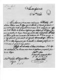 Correspondência de Martin Folck, secretário do ministro de Espanha, para D. Miguel Pereira Forjaz, ministro e secretário de Estado dos Negócios da Guerra, sobre víveres e uniformes.