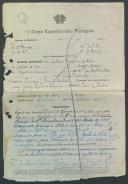 António Joaquim da Silva - Soldado - Regimento de Infantaria nº29