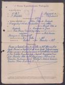 Artur Otero de Andrade - 2ºsargento - Regimento de Infantaria nº3