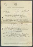 Gandencio Rodrigues - Soldado - Regimento de Infantaria nº3