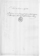 Ofício do tenente-coronel de Engenharia Eusébio Dias Azedo, do Real Corpo de Engenheiros, dirigido a António de Araújo e Azevedo, secretário de Estado dos Negócios da Guerra, relativo ao levantamento da carta topográfica do curso do Tejo a ser efectuada pelo tenente-coronel de Engenharia Manuel de Sousa Ramos.