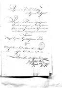 Conselho de investigação feito ao soldado Miguel António Martins, do 1º Regimento de Infantaria da Divisão dos Voluntários Reais d'El-Rei, pelo crime de deserção.