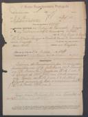 Rodrigo de Vasconcelos e Menezes - 2ºSargento Miliciano - Regimento de Infantaria nº32