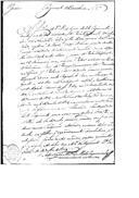 Guia passada por Selestiano António de Melo Cogominto, comandante interino do Regimento de Cavalaria nº 8, acerca do que consta no livro de registo 8º do seu regimento sobre o porta-estandarte Anselmo José de Almeida Valejo, que foi transferido para o Corpo de Voluntários Reais do Príncipe.