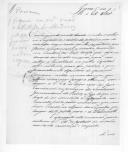 Correspondência de Cipriano Ribeiro Freire para D. Miguel Pereira Forjaz, ministro e secretário de Estado dos Negócios da Guerra, para que lhe seja concedido o passaporte para Inglaterra por motivos de doença.