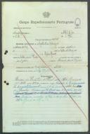 Constantino Rodrigues - Soldado - G.C.Adm. Militar