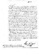 Correspondência de Filipe Neri Gorjão para João Nepomuceno de Macedo, comandante do 1º Regimento de Cavalaria da Divisão dos Voluntários Reais d'El-Rei , relativa ao transporte desse regimento para Portugal.