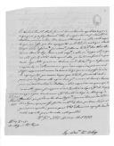Correspondência de José de Vasconcelos Pereira do Lago para D. Miguel Pereira Forjaz, ministro e secretário de Estado dos Negócios da Guerra, sobre intendência para o quartel de Belém, o palácio do Marquês de Pombal e obras em algumas cavalariças.