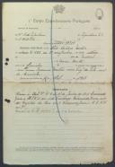 Abilio António Martins - Soldado - Regimento de Infantaria nº3