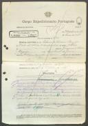 António de Oliveira Morgado - 2ºCabo - C.A.L.P.