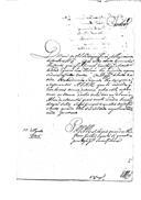 Correspondência de Domingos Bernardino Ferreira de Sousa, comandante do Regimento de Cavalaria nº 5, para Carlos Frederico Lécor, remetendo as "Observações relativas às doze praças que passaram para o Corpo de Voluntários Reais do Príncipe, que requerem dever-lhes o Regimento mais fardamento, do que aquele que lhes foi carregado nas suas guias".