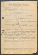 José Miquelino - Soldado nº20 - Regimento de Infantaria nº15
