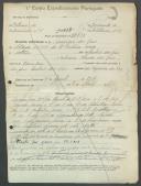 Domingos dos Reis - Soldado - Regimento de Artilharia nº2