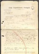 Serafim de Oliveira Fernandes - Soldado - Regimento de Infantaria nº24