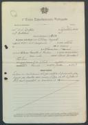 Albino Augusto - Soldado - Regimento de Infantaria nº10